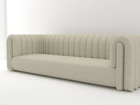 Large Sofa Chair 3D Model