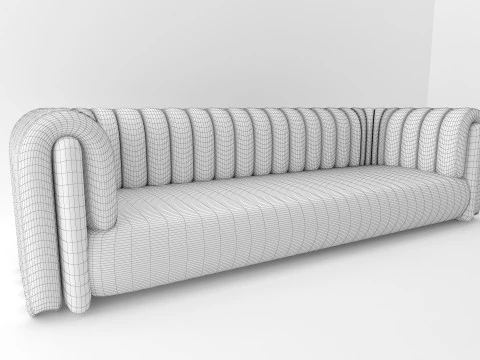 Large Sofa Chair 3D Model