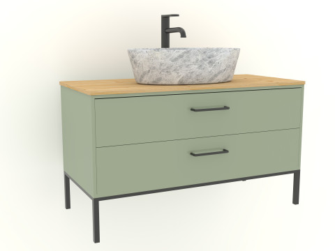 Bathroom modern Sink 3D Model