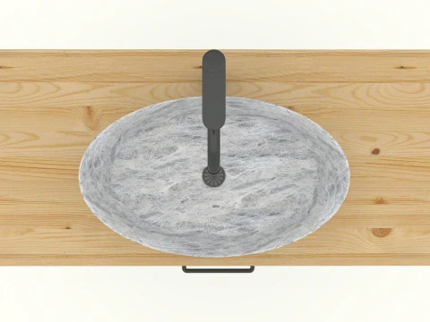 Bathroom modern Sink 3D Model