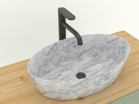 Bathroom modern Sink Modelo 3D