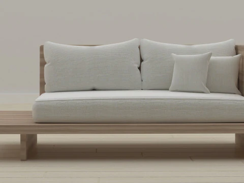 Крісло диван 3D Модель