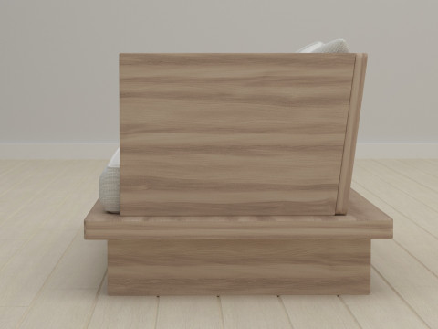 Chair couch Model 3D