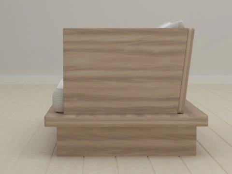 Крісло диван 3D Модель