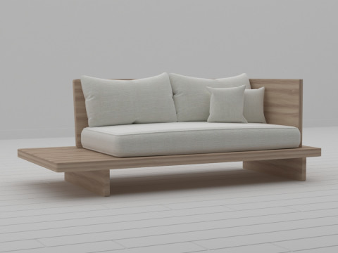 Chair couch Model 3D
