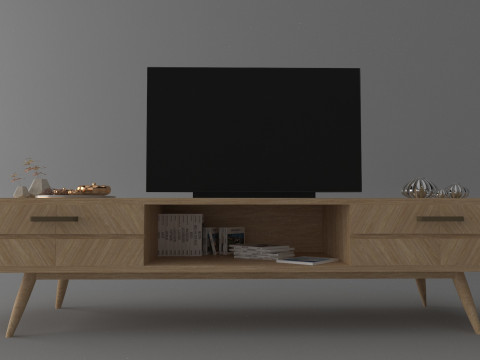 Tv unit 3D Model