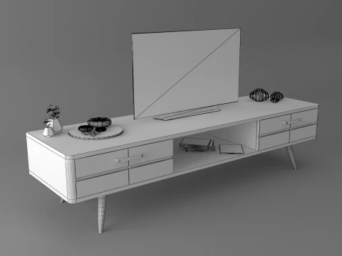 Tv unit 3D Model