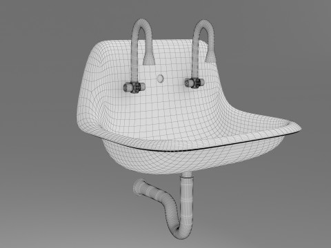 Bathroom sink Model 3D