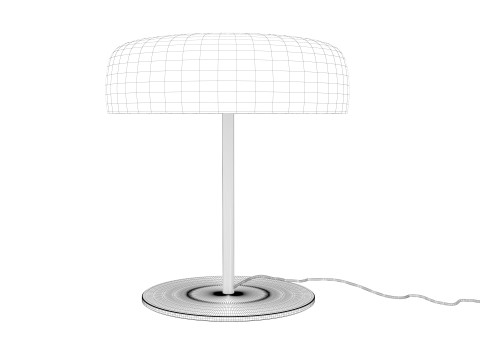 Glass table lamp Modelo 3D