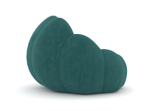 Round sofa chair Modelo 3D