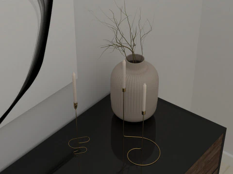 Consola moderna Modelo 3D