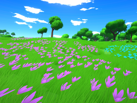 Forest - Stylized Fantasy Environment 3D Model