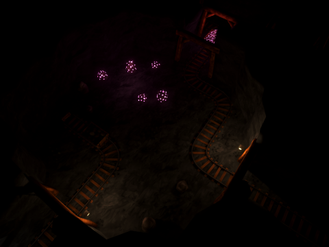 Mine - Stylized Fantasy Environment Modelo 3D
