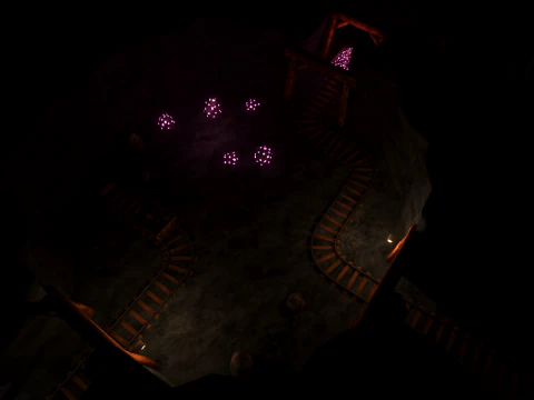 Mine - Stylized Fantasy Environment 3D Model