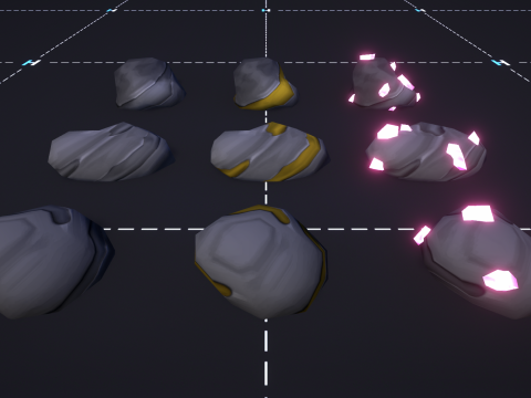 Mine - Stylized Fantasy Environment Modelo 3D