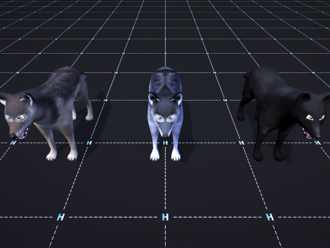 Forest Animals - Stylized Fantasy Characters Modèle 3D