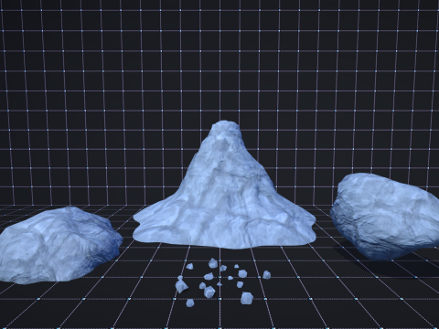 Mountain - Stylized Fantasy Environment 3D Model