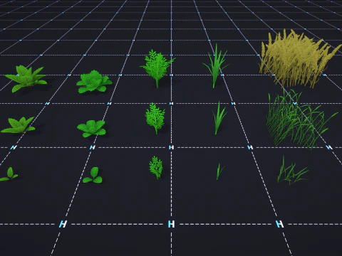 Farm - Stylized Fantasy Environment 3D Model