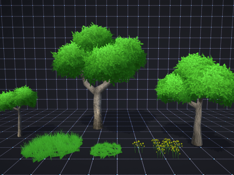 Farm - Stylized Fantasy Environment Model 3D