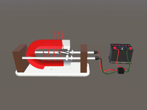 Lorentz Magnetic Field 3D Model