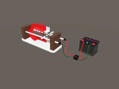 Lorentz Magnetic Field 3D Model