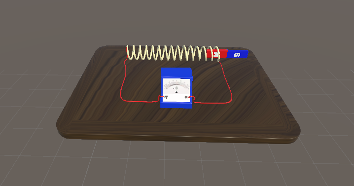Lorentz Electromagnetic Induction by Magnet 3D Model .c4d .max .obj .3ds .fbx .stl .blend