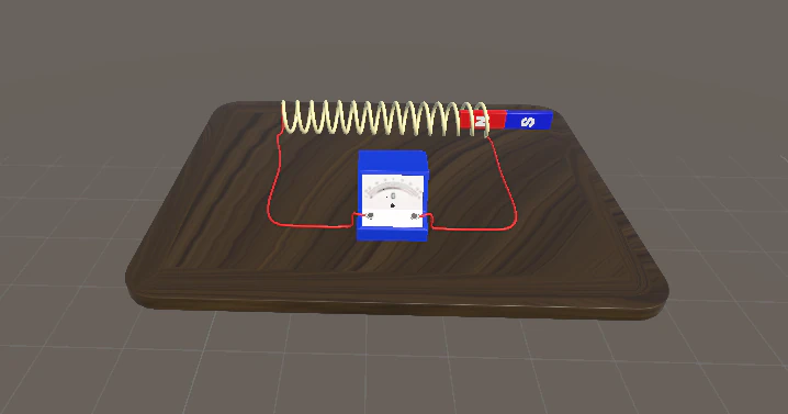 Lorentz Electromagnetic Induction by Magnet 3D Model .c4d .max .obj .3ds .fbx .stl .blend 