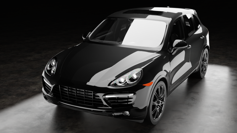 Porsche Cayenne Turbo Modèle 3D .c4d .max .obj .3ds .fbx .stl .blend