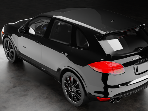 Porsche Cayenne Turbo Modèle 3D