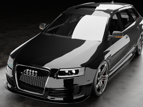 Audi-RS6-C6 3D Model