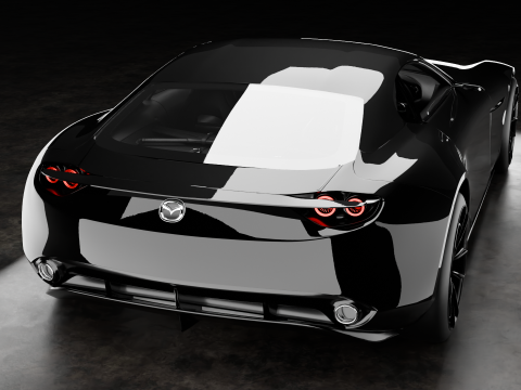 Mazda-RX-Vision 3D 모델