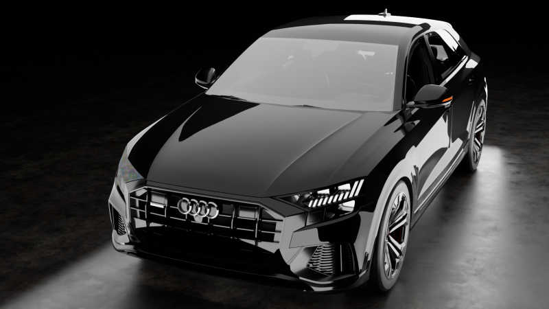 Audi-rsq8 3Dモデル .c4d .max .obj .3ds .fbx .stl .blend