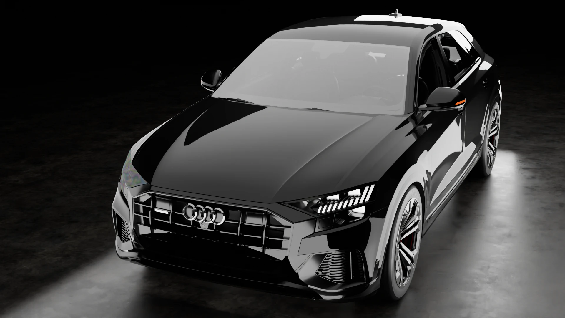 Audi-rsq8 3D Model .c4d .max .obj .3ds .fbx .stl .blend 