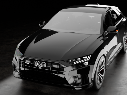 Audi-rsq8 3D Модель