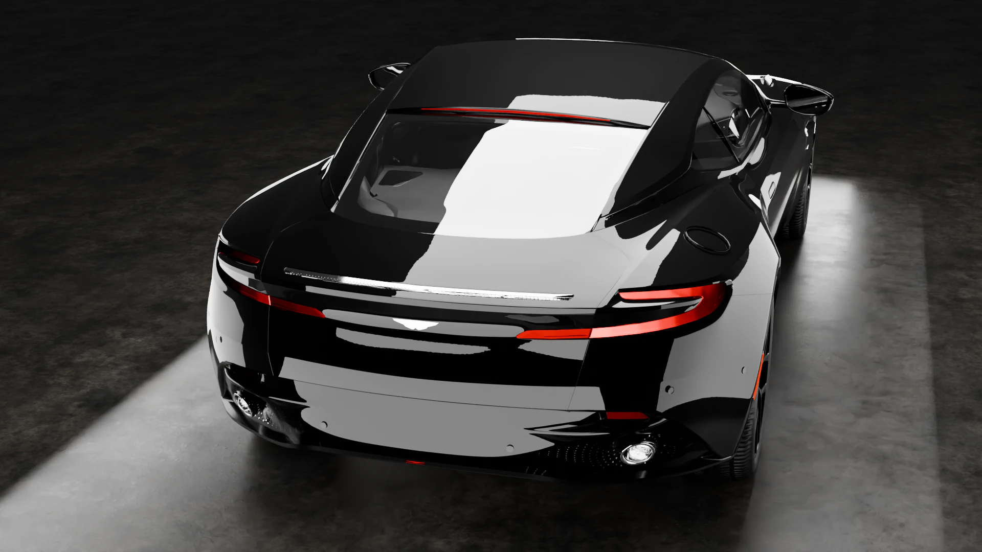 Astonmartin db 11 3D Model .c4d .max .obj .3ds .fbx .stl .blend 