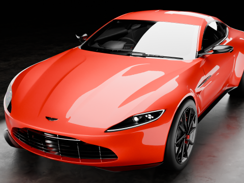 Aston Martin-db10 Model 3D