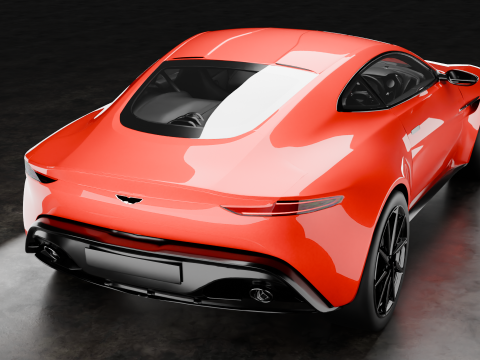 Aston Martin-db10 3D-Modell