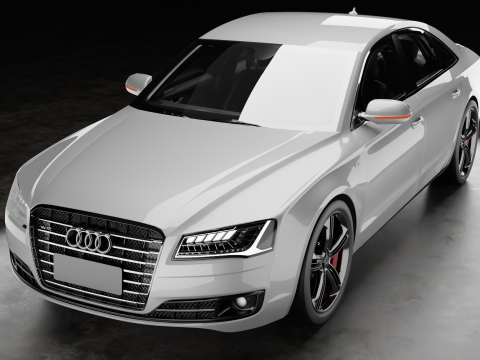 Audi A8 Model 3D