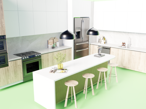 Ensemble d'ustensiles de cuisine Modèle 3D