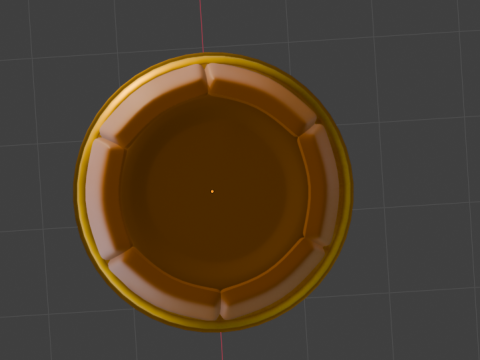 Cartoon barrel 3D 模型