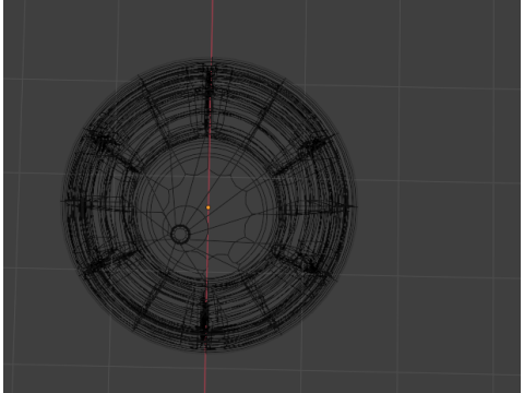 Cartoon barrel 3D 模型