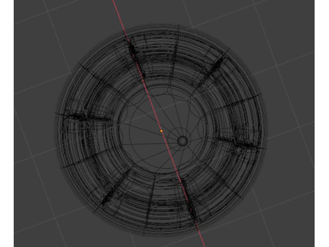 Cartoon barrel 3D Model