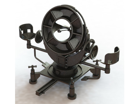 Ring funnel directional receiver - 1-72 3D-Druckmodell