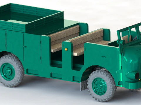 Saurer 6-GAVR-Z - 1-87 3D Print Model
