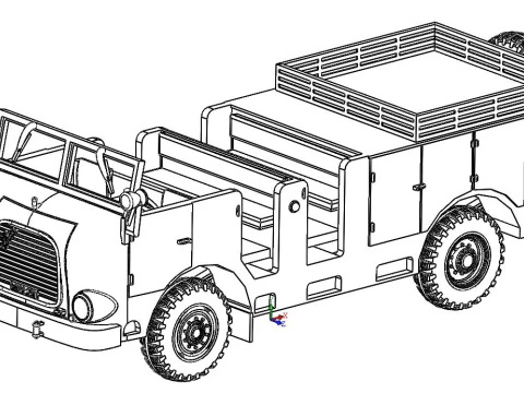 Saurer 6-GAVR-Z - 1-87 3D Print Model