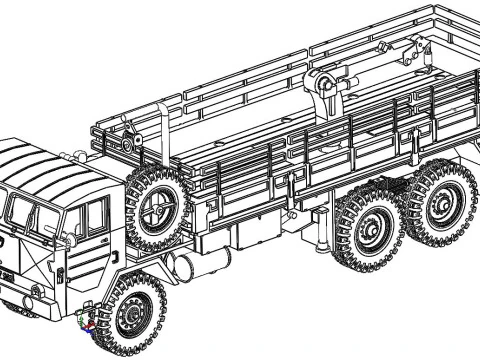 Faun L908-54 3D Print Model