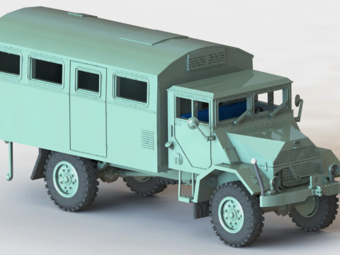 Truck G398 SAM Modèles 3D en vedette