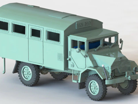 Truck G398 SAM 3D Print Model