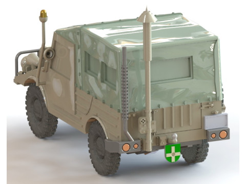DKW Munga F91-8 1000 Verdeck Geschl 3D Print Model
