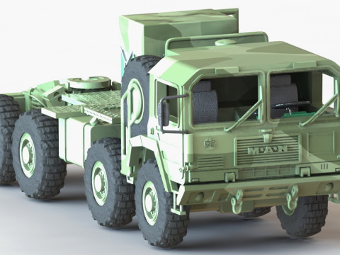 MAN M1014 ZUGMASCHINE GRYPHON 3D Print Model